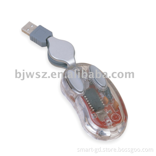 Optical crystal mouse